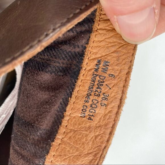 Born Women’s Dark Brown Leather Full Zip Riding Boots Size‎ 6 flannel lined - Picture 10 of 12